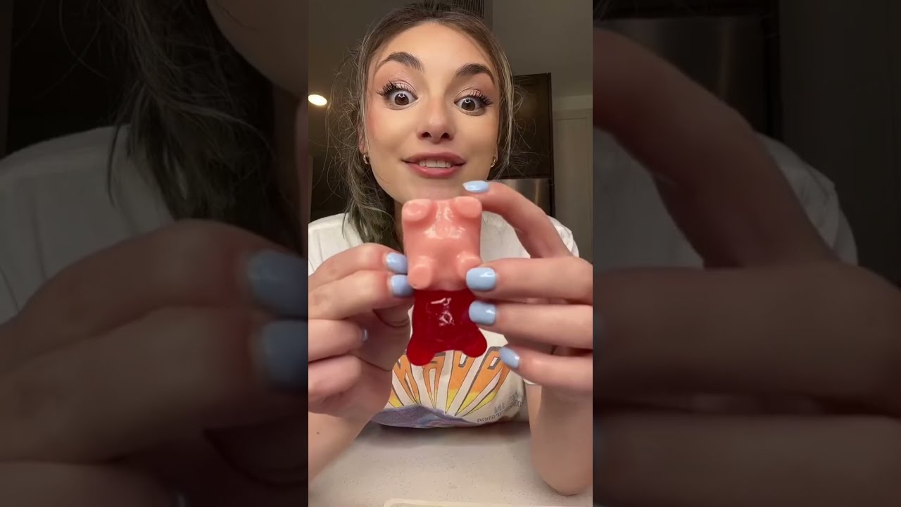 These Were Amazing Gummy Bear Chew Challenge 