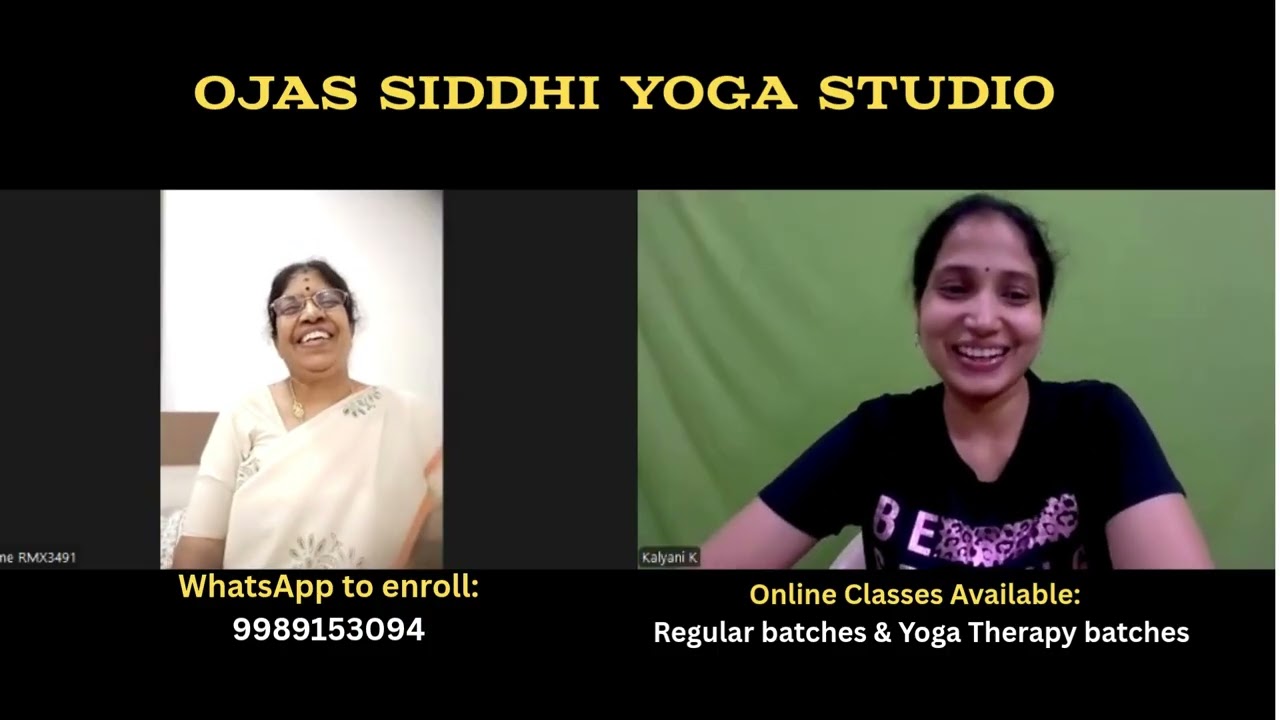 Real Student Speaks: What Yoga Did for Me in 3 Months || Ojas Siddhi Yoga Studio