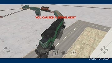 Train and rail yard Simulator - Trains vs Turntable #2 - Trenuri vs Masa Turnantă #2