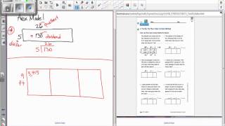Place Value Sections/ Area Model Division  3.2