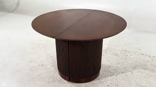 Lane First Edition Mid Century Walnut Expanding Table with 1 Leaf