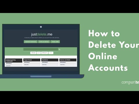 How To Delete Any Website Account 2020|| KSR