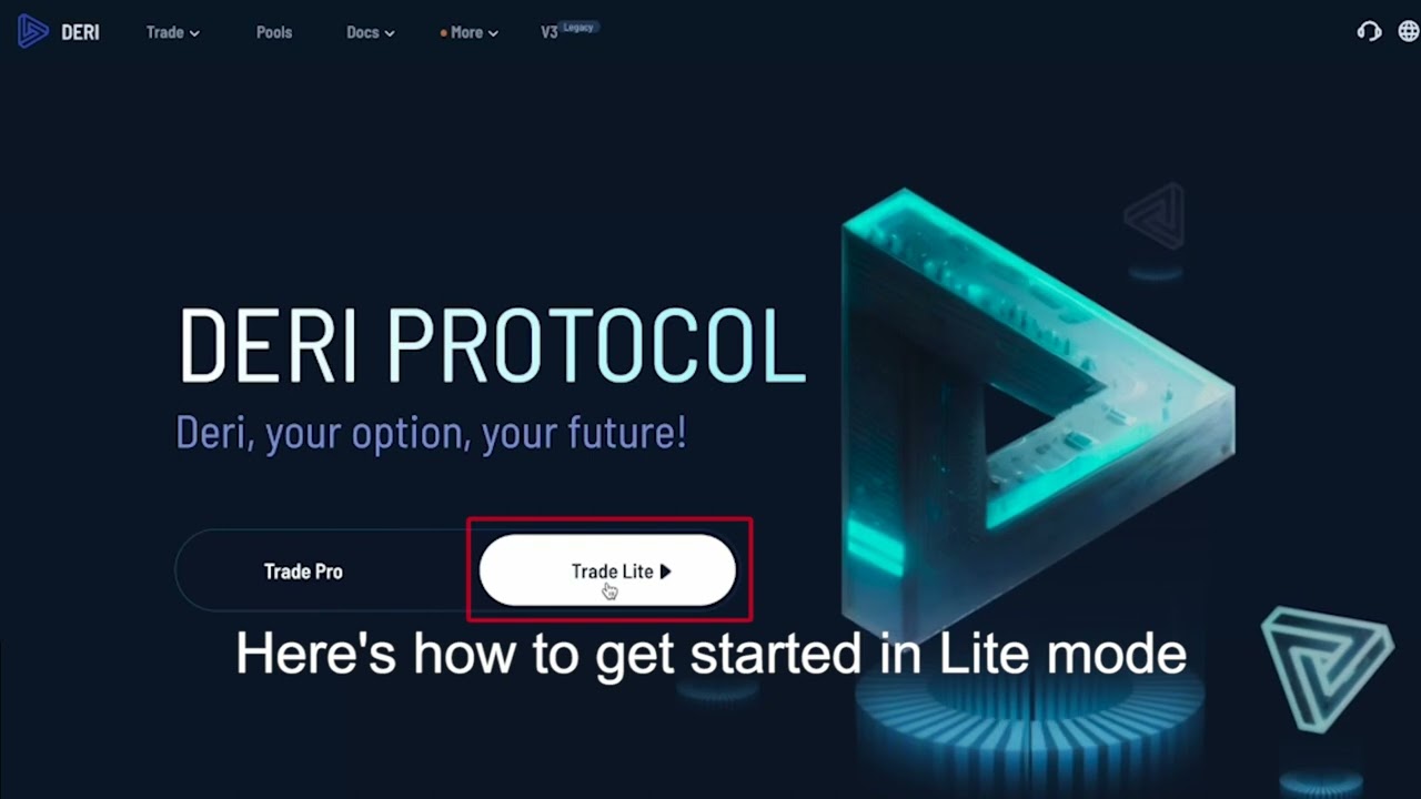 The Linea Voyage - How to Trade on Deri Protocol