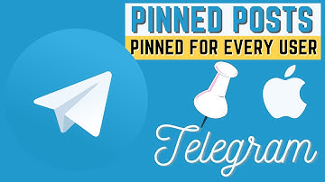 How to pin post in telegram group with an iPhone