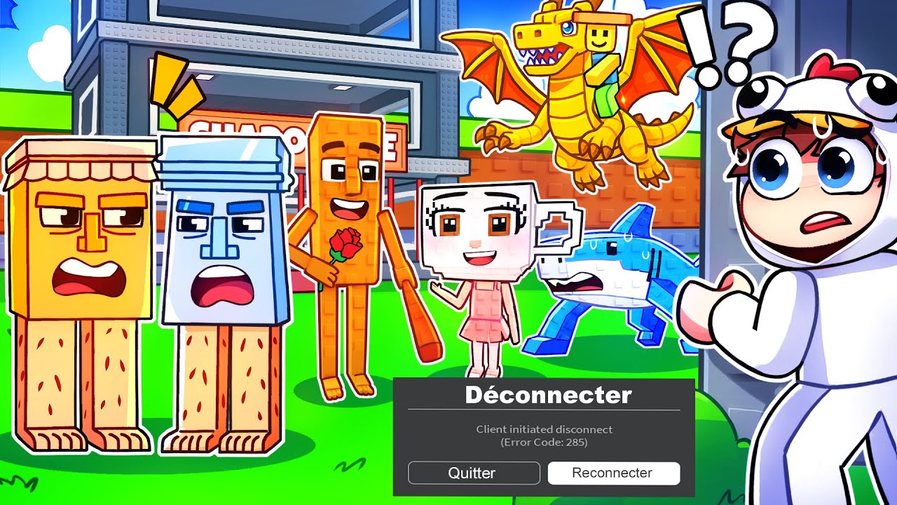 Ce que font les BRAINROTS quand on FERME Steal A Brainrot !