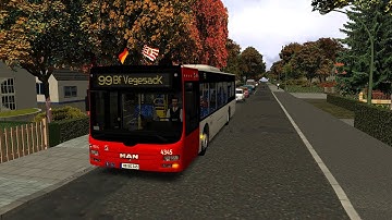 Add-on Bremen-Nord | OMSI 2 | 99 to BF Vegesack | BSAG MAN Lions City | No Commentary