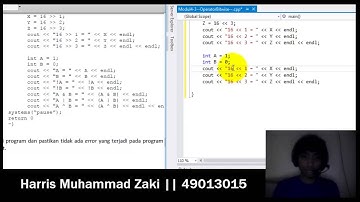 Operator Bitwise pada pemrograman C++