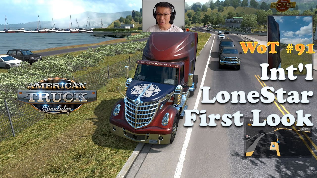 [ATS] New Truck International LoneStar First Look (Game Simulation)