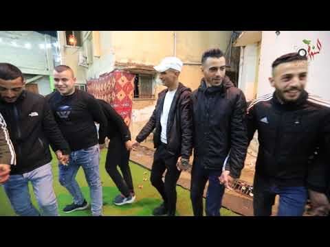 اروع صف دبكة على انغام الدي جي حفلة حناء العريس اكرم ابو بكر
