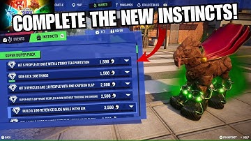 How to COMPLETE ALL the NEW INSTINCTS! (TIMESTAMPS) Goat Simulator 3 Super Duper Pack DLC Instincts