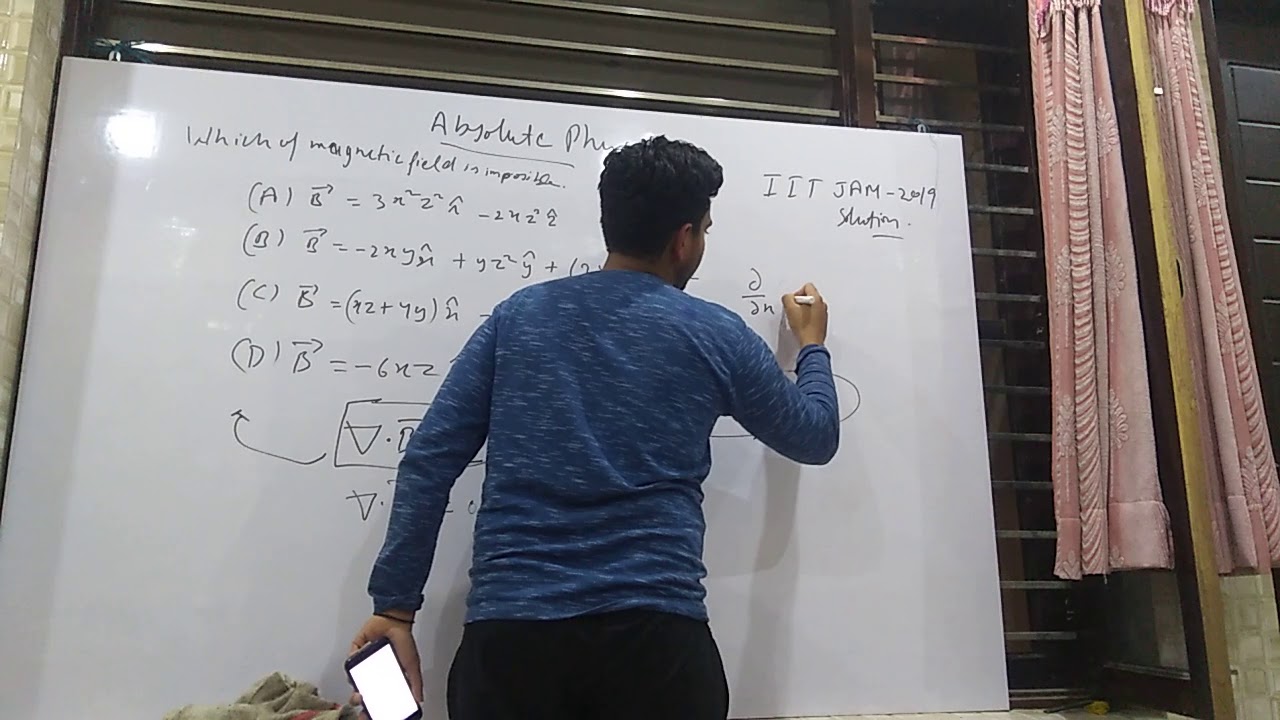 IIT jam 2019 physics solution