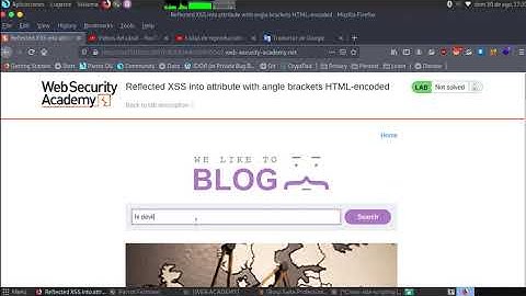 Reflected XSS into attribute with angle brackets HTML-encoded