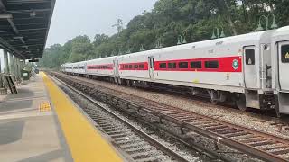 P32-ACDM 226 Express Near TK 3 at Riverdale Station in Metro-North Railroad