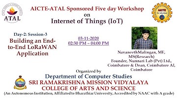 Day2 session3( Building an End to End LoRaWAN Application