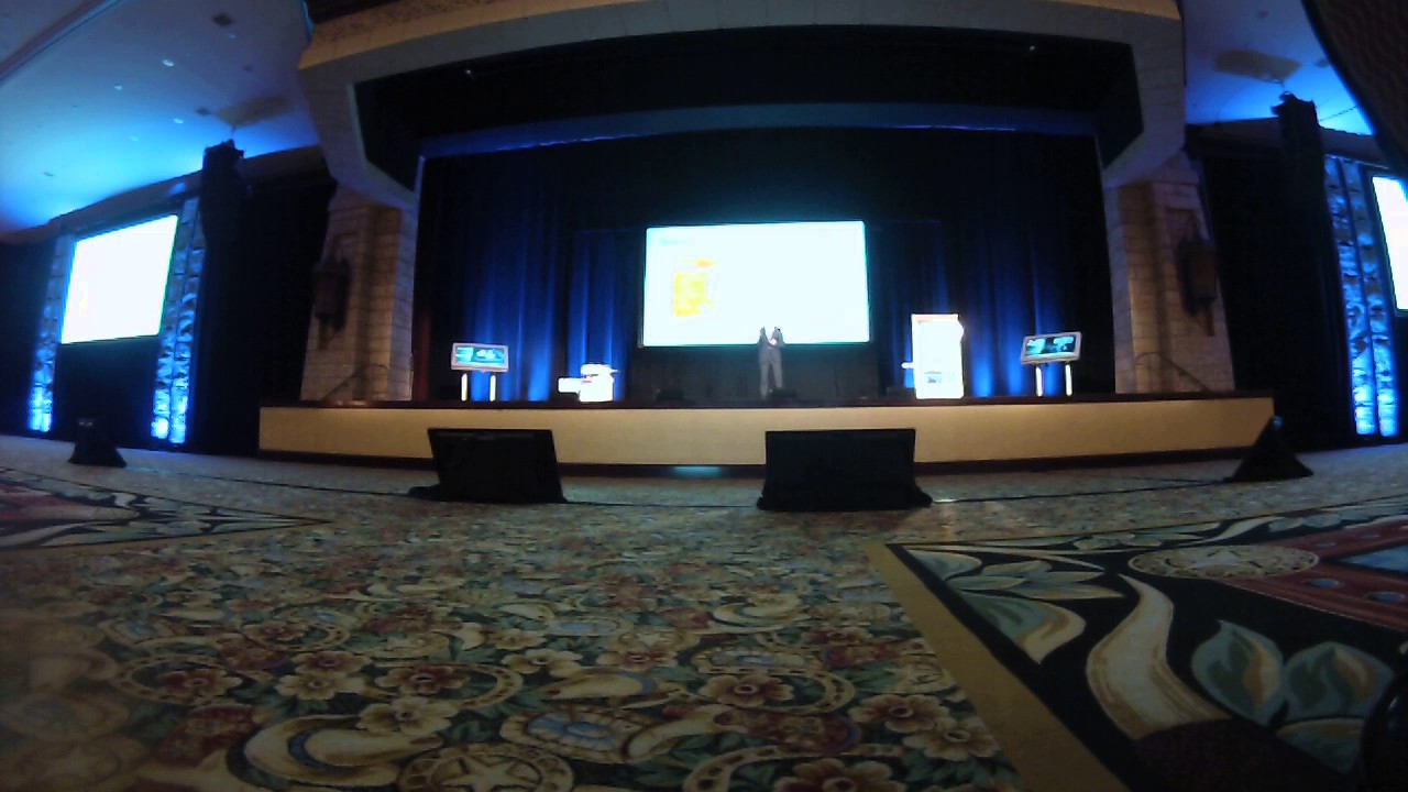 Toshiba VP Bill Melo Shows video kiosks and other interactive digital signage