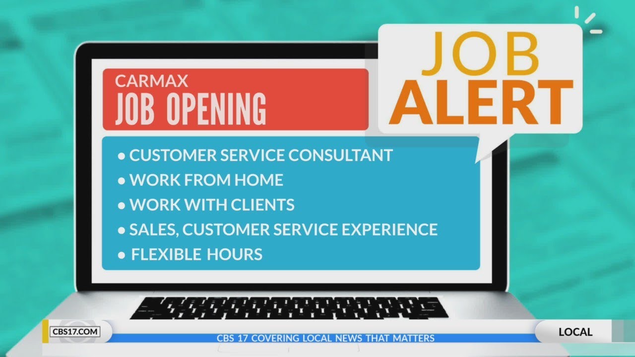 CBS 17 Job Alert CarMax is hiring YouTube