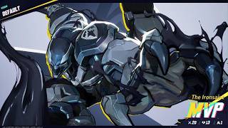 Marvel Rivals - Celestial Husk Klyntar Quick Match - Domination (Getting MVP with Venom)