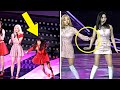 Kpop idols slip  fall because of slippery stage