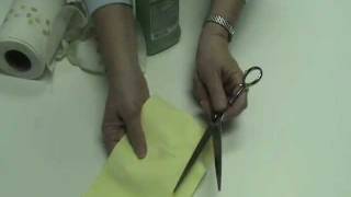 Demonstration on how to clean your scissors and shears using a cloth
isopropyl alcohol. instructions by bonnie megowan of bonika shears.
learn more about...