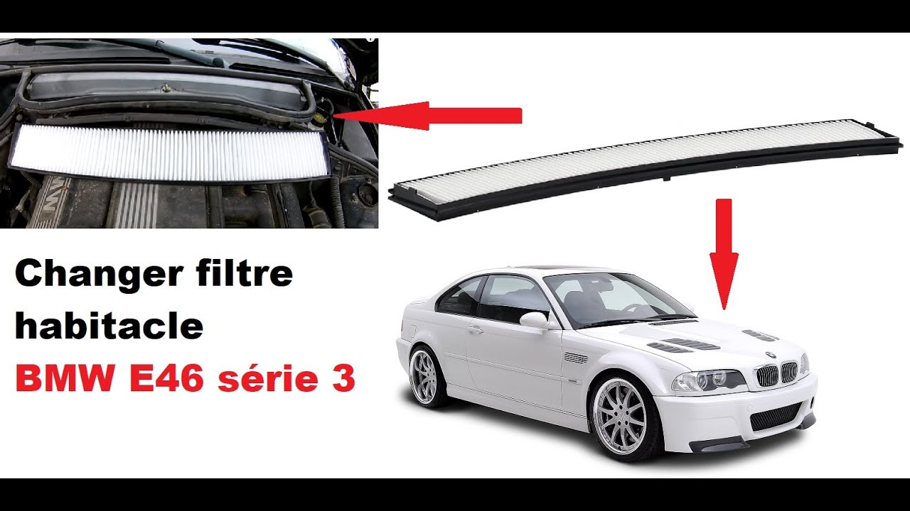 Filtre habitacle BMW 3 E46