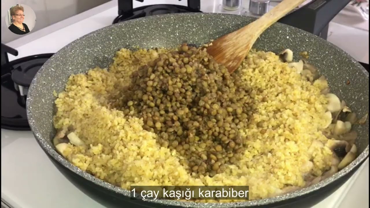 Mantarlı Mercimekli Pilav-yemek fikirleri/ Yemek Tarifleri Mantarlı Mercimekli Pilav-yemek fikirleri/ Yemek Tarifleri