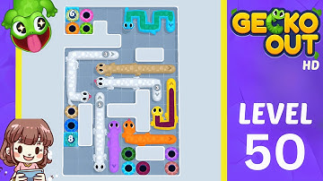 Gecko Out Level 50 Solution Walkthrough