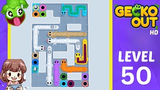 Gecko Out Level 50 Solution Walkthrough