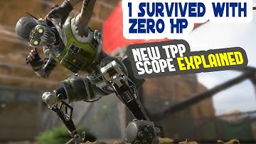 Apex mobile - I Survive With ZERO HP, TPP scope explained, Leaks