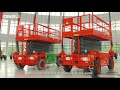 Product Introduction: Part 3. The Dingli Rough-terrain Scissor Lift Series