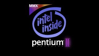 Remake Intel Pentium 1 and 2 Animation in 8K60 - Reproduction Jingle Intel Pentium - 2018