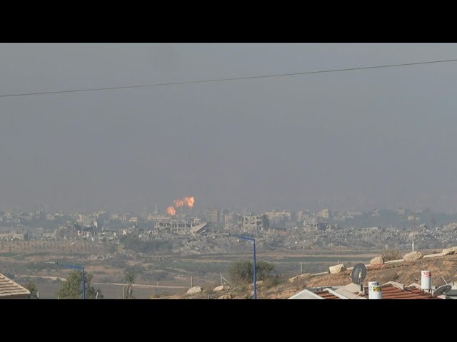 Israeli bombardment of Gaza continues for second day after truce collapse | AFP class=