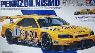 #コムさんプラモデルを作る。PENNZOIL NISMO GT-R #17 もうひと頑張り細かな塗り分け