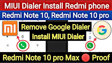 Miui dialer Install kaise kare ? Google dialer change kaise kare