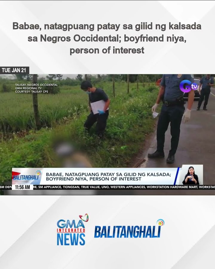 Babae, natagpuang patay sa gilid ng kalsada; Boyfriend niya, person of interest | Balitanghali