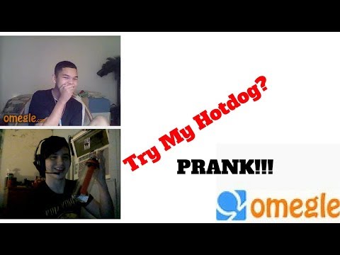 omegle(hot-dog-prank)