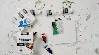 Acrylic Ink and Pouring Medium Bundle