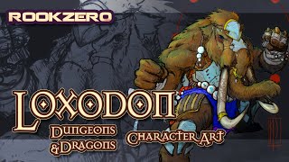 D&D Why you should play Loxodon - MTG Dungeons & Dragons Dnd Ravinca Player Character Art Rookzer0