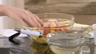 Sandra Lee - Morning Mango Fruit Salad With Key Lime Yogurt