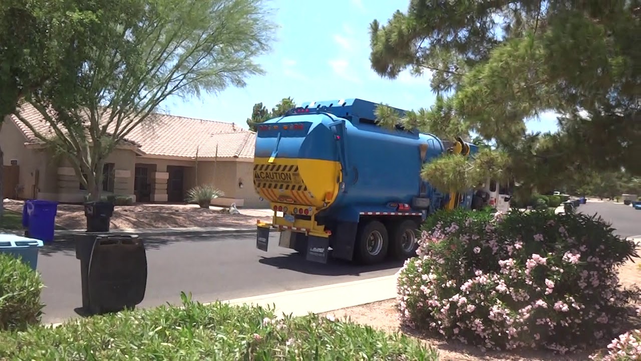 Another Town of Gilbert Amrep Picking Up Trash YouTube