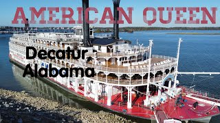 American Queen - Decatur, Alabama November 9, 2022
The American Queen steam powered paddle boat was docked in Decatur, Alabama on November 9, 2022. She was enroute from Chattanooga, Tn to Nashville, TN. The route was on the Tennessee River from Chattanooga through north Alabama to the Ohio River and then to the Cumberland River which takes you back to Nashville. Food was being cooked onboard while I was there and it smelled really good! The calliope music you hear is courtesy of Jeff Ronning who first made a video while this same ship was on the Mississippi River in Winona, Minnesota. He allowed me to use the audio portion from his video to help enhance my video. Music was not being played when I was viewing the ship so all I had was wind noise. Check out his you tube channel at:
https://www.youtube.com/channel/UCBcvUChwBbThxZy7xg_DntA
Thanks for watching and please subscribe to my channel! American Queen - Decatur, Alabama November 9, 2022