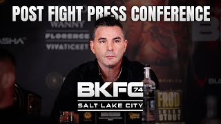 BKFC 74 SALT LAKE CITY PRESS CONFERENCE | LIVE!