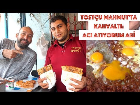 Tostçu Mahmut'ta Kahvaltı: ACI ATIYORUM ABİ - Adana