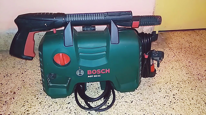 Bosch 33 11 pressure washer review năm 2024