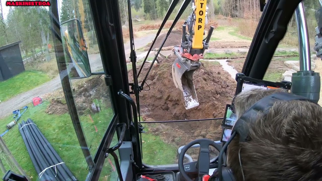 #75 Liebherr 916 Compact NEW drainage PART II