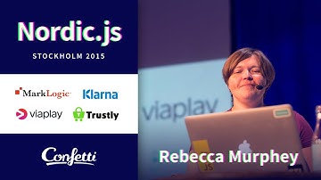 Nordic.js 2015 • Rebecca Murphey - JavaScript All The Things