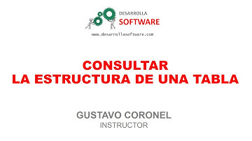#UDEMY - #ORACLE #PLSQL - MODULO 02: ESTRUCTURA DE UNA TABLA