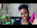 How To Do A Color Rinse On Natural Hair