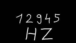 12945 hz