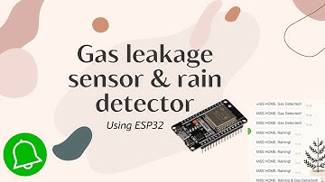 IOT Project - Gas Leakage & Rain Detector | Line Notify