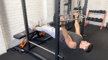Inverted Row with Trap Bar | The Fitness Maverick Online Coaching